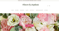 Desktop Screenshot of flowersbystephanie.net